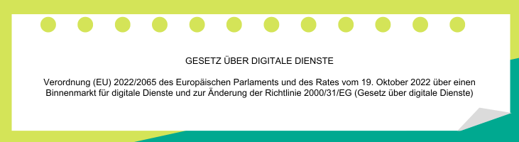 Gesetz über digitale Dienste