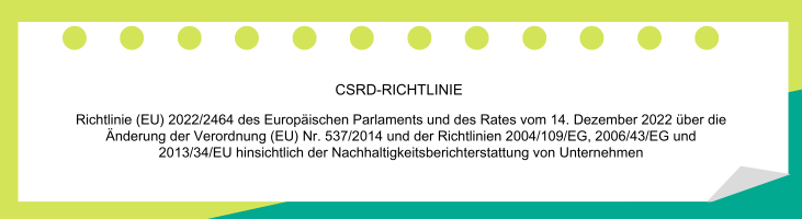 CSRD-Richtlinie