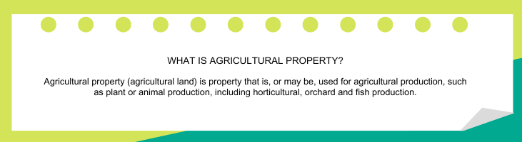 agricultural property