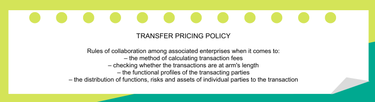 transfer pricing policy