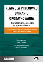 Klauzula przeciwko unikaniu opodatkowania