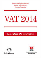 VAT 2014 Komentarz dla praktyków