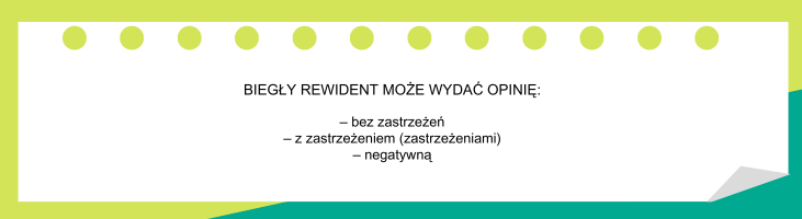 opinia biegłego rewidenta