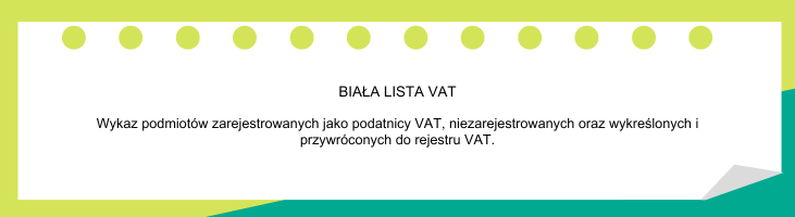 biała lista VAT